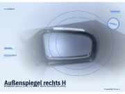 Außenspiegel rechts HYUNDAI Lantra I (J-1)
