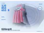 Kühlergrill VW Bora (1J) 1J5853653B