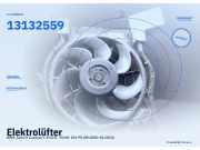 Elektrolüfter OPEL Astra H Caravan 0130303960 13132559