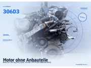 Motor ohne Anbauteile BMW 3er Touring (E91) M57 D30 (306D3) 306D3