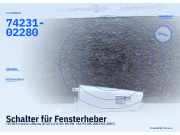 Schalter für Fensterheber TOYOTA Corolla Liftback (E12) 74231-02280