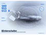 Blinkerschalter VW Touran (1T1, 1T2) 1K0953513G FKZ 1K0953513A