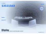 Display OPEL Astra H GTC 13111163,nicht zurückgesezt 13111163