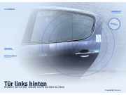 Tür links hinten PEUGEOT 407