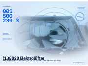 (138020 Elektrolüfter MERCEDES-BENZ C-Klasse (W202) 0015002393) 0015002393
