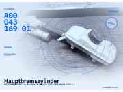 Hauptbremszylinder MERCEDES-BENZ Vito Bus (W639) A0004316901