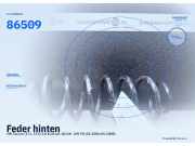 Feder hinten VW Touran (1T1, 1T2) 86509