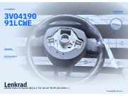 Lenkrad SKODA Fabia III Kombi (NJ) 3V0419091L CWE