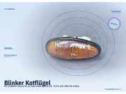 Blinker Kotflügel MITSUBISHI Galant IV (A 160)