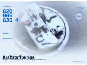 Kraftstoffpumpe RENAULT Twingo (C06) 8200058354