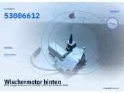 Wischermotor hinten OPEL Omega B Caravan 53006612
