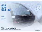 Tür rechts vorne BMW 3er (E46) 41517034152 41517008340