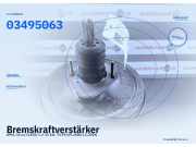 Bremskraftverstärker OPEL Corsa C (X01) 03495063