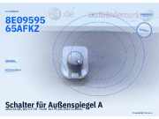Schalter für Außenspiegel AUDI A4 (8E, B6) 8E0959565A FKZ