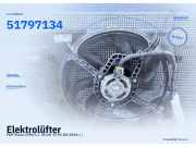 Elektrolüfter FIAT Punto (199) 51797134