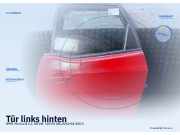 Tür links hinten OPEL Meriva B