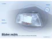 Blinker rechts MITSUBISHI Lancer IV Schrägheck (C6, C7)