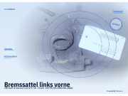Bremssattel links vorne VW Golf IV Variant (1J)