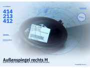 Außenspiegel rechts MINI Mini (R50, R53) 414213412