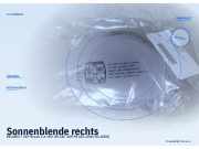 Sonnenblende rechts PEUGEOT 307 Break