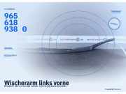 Wischerarm links vorne PEUGEOT 307 CC 9656189380