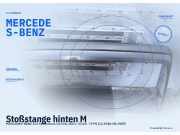 Stoßstange hinten MERCEDES-BENZ 124 Stufenheck (W124) MERCEDES-BENZ