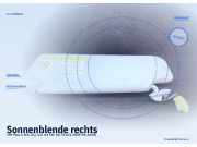 Sonnenblende rechts VW Polo V (6R, 6C)