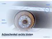 Achsschenkel rechts hinten MITSUBISHI Colt VI (Z2, Z3)