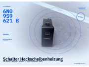 Schalter Heckscheibenheizung VW Polo III (6N2) 6N0959621B