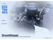 Drosselklappe FORD Scorpio I (GAE, GGE) 832786403