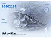 Elektrolüfter OPEL Omega B 90502181