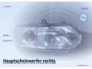 Hauptscheinwerfer rechts ALFA ROMEO 146 (930)