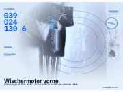 Wischermotor vorne FORD Scorpio II (GFR, GGR) 0390241306