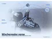 Wischermotor vorne SUBARU Legacy I (BC)