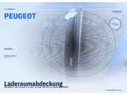 Laderaumabdeckung PEUGEOT 307 Break PEUGEOT