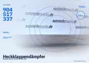Heckklappendämpfer Renault Grand Scenic III 904517337