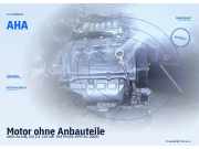 Motor ohne Anbauteile AUDI A6 (4B, C5) AHA