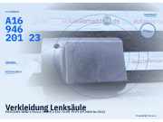 Verkleidung Lenksäule MERCEDES-BENZ A-Klasse (W169) A1694620123