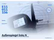 Außenspiegel links NISSAN Micra (K11) E11011156