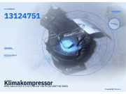 Klimakompressor OPEL Astra H GTC 13124751