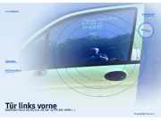 Tür links vorne DAEWOO Matiz (KLYA) Türgummi gerissen