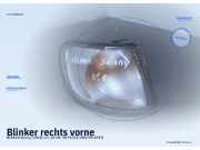 Blinker rechts vorne NISSAN Sunny I (B11)