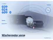 Wischermotor vorne CITROEN Visa 0390246090