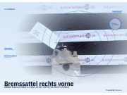 Bremssattel rechts vorne SKODA Fabia II (542)