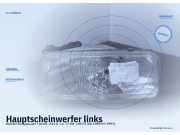 Hauptscheinwerfer links DAIHATSU Applause I (A101, A111)