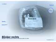 Blinker rechts PEUGEOT 405 I (15 B)