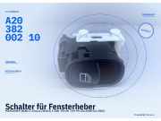 Schalter für Fensterheber MERCEDES-BENZ C-Klasse (W203) A2038200210