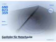 Gasfeder für Motorhaube VW Polo III (6N2) 6N0823359