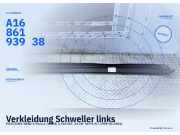 Verkleidung Schweller links MERCEDES-BENZ A-Klasse (W168) A1686193938