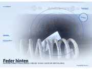 Feder hinten MERCEDES-BENZ C-Klasse (W204) 1x violett